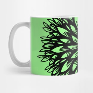 Creative symmetrical flower mandala GC-011 Mug